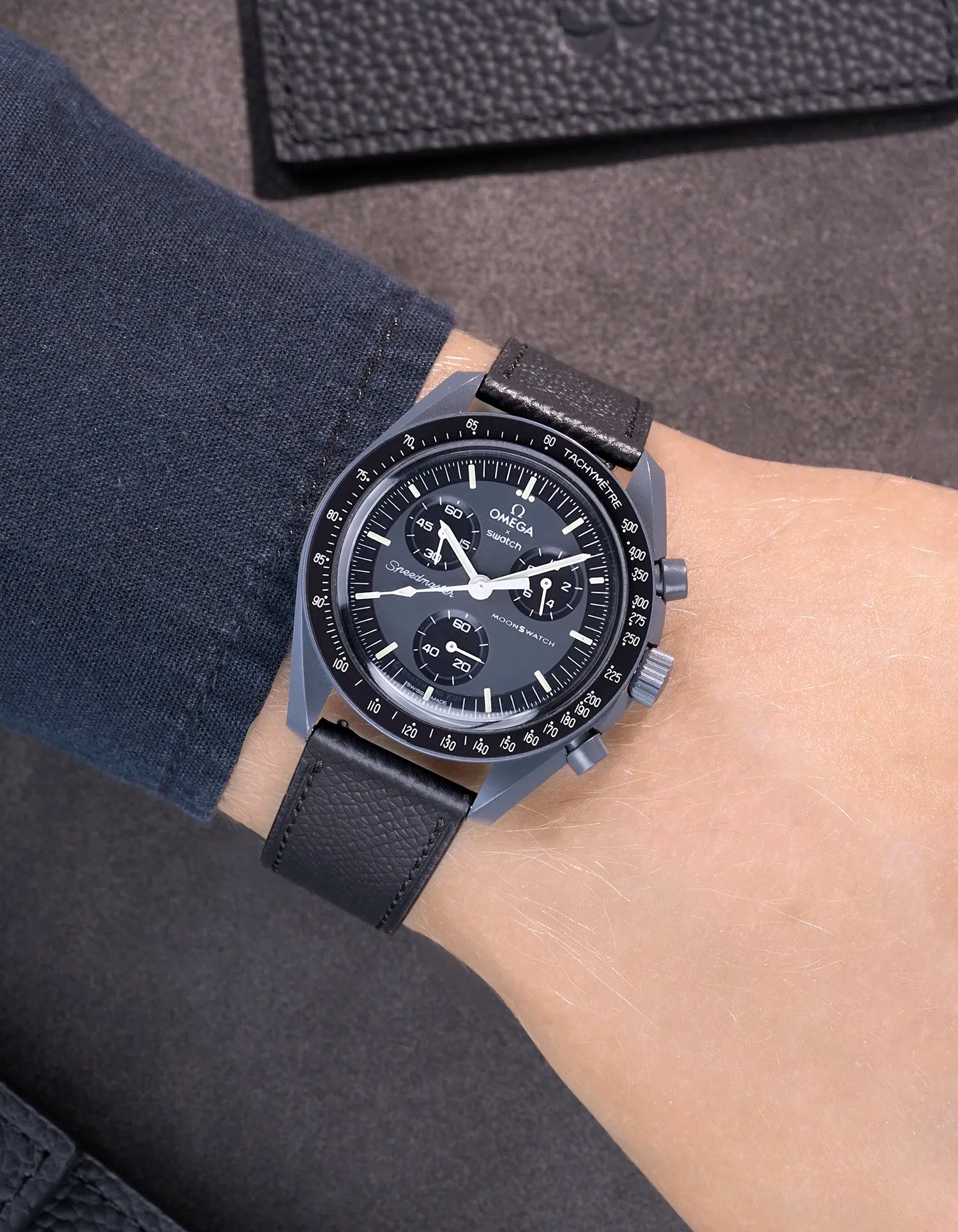 Omega X Swatch Mission to Mercury Leather Watch Straps - Premium Replacement Bands for Comfort & Style - Perfect for Everyday Wear, Travel & Special Occasions