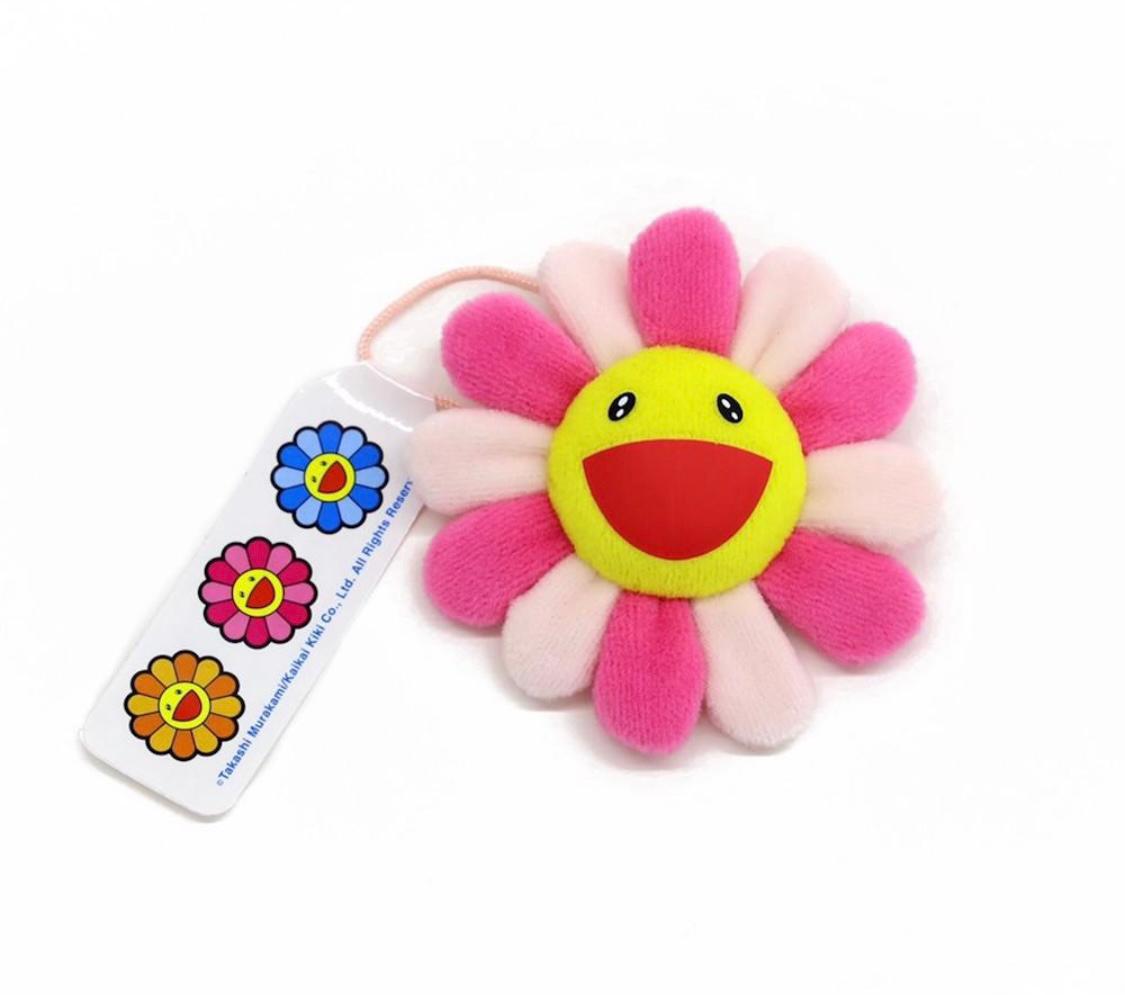 Takashi Murakami Flower Pin (Pink) - Cute Floral Brooch for Bags, Jackets & Accessories - Perfect for Kawaii Fashion & Art Collectors