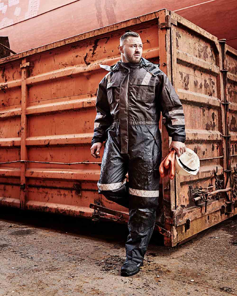 Elka Men's Heavy Duty Winter Thermal Coveralls - Insulated Work Jumpsuit for Extreme Cold Weather - Ideal for Construction, Hunting & Outdoor Jobs