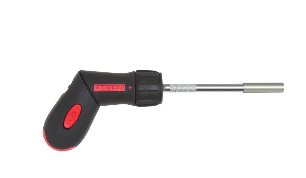 GEARWRENCH 2 Position Ratcheting Screwdriver with Built-in LED Light & 6 Magnetic Bits (Model 82788) - Perfect for DIY Home Repairs, Automotive Work, and Electronics Maintenance