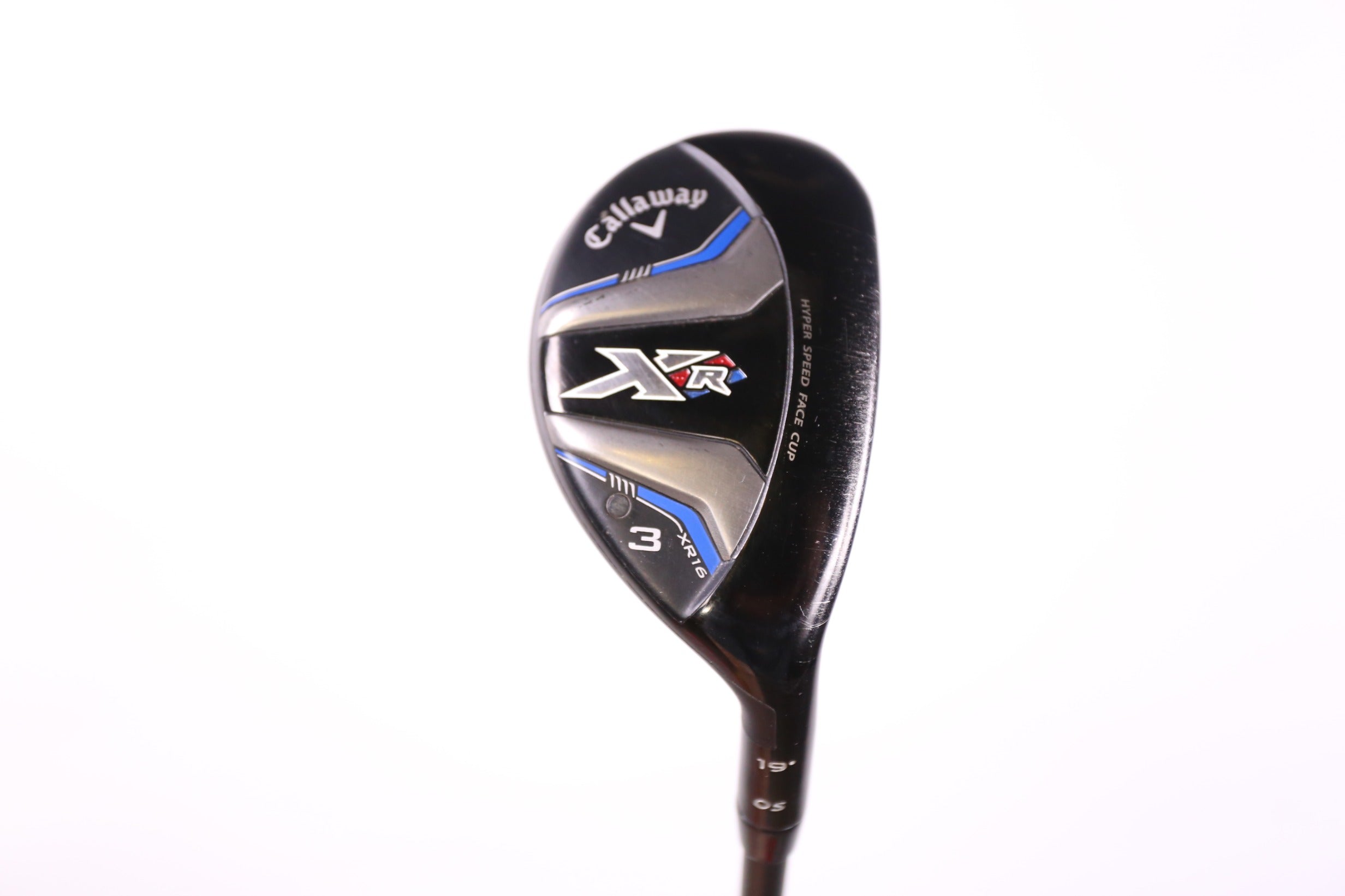 Used Callaway XR 16 3H Hybrid Golf Club - Right Handed 19° Stiff Flex - Perfect for Mid-Handicap Players & Fairway Shots
