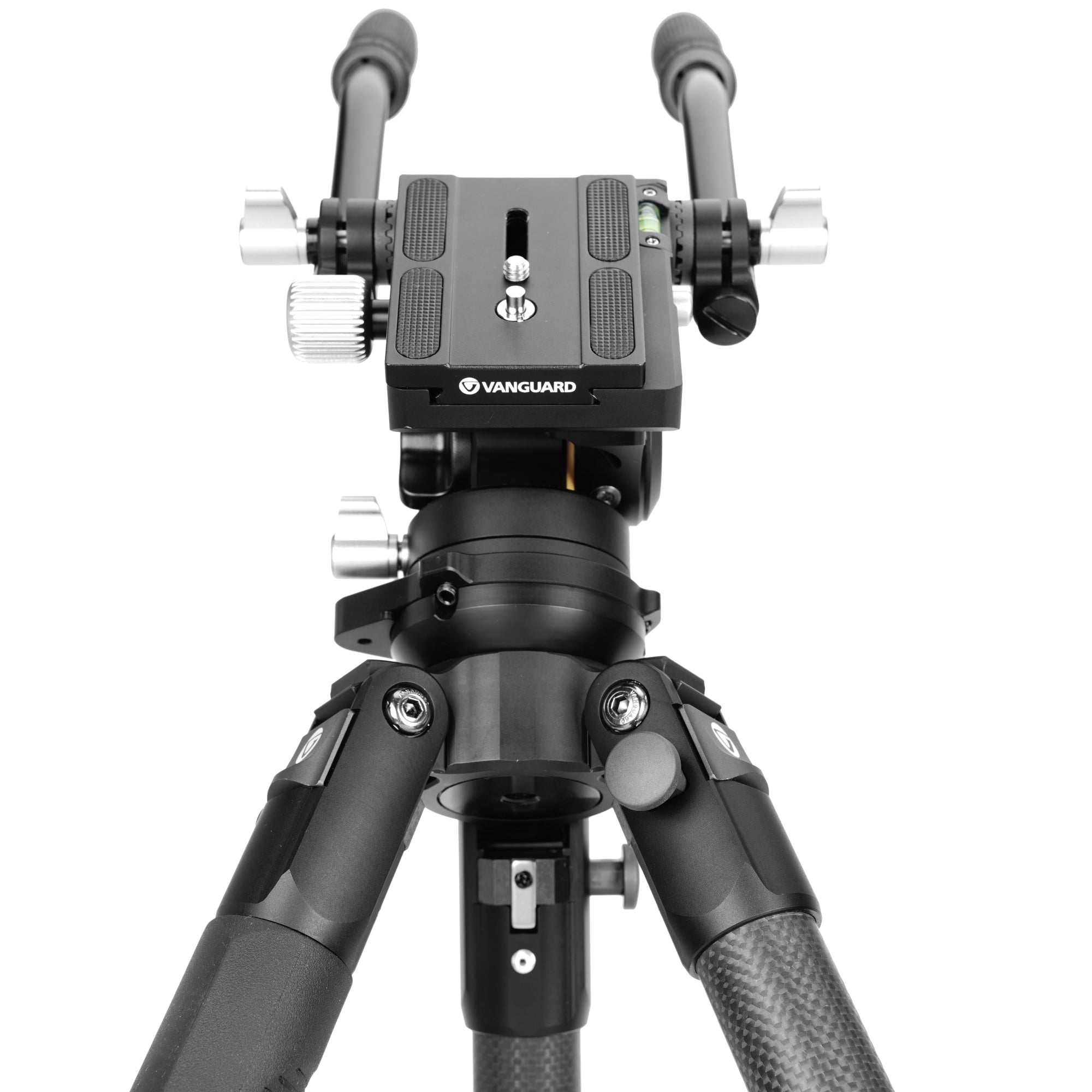 Alta Pro 3VL 303CV18 Carbon Fiber Video Tripod with Fluid Pan Head - Professional Camera Tripod for DSLR, Mirrorless, Camcorders - Perfect for Photography, Videography, Film Making & Outdoor Shooting