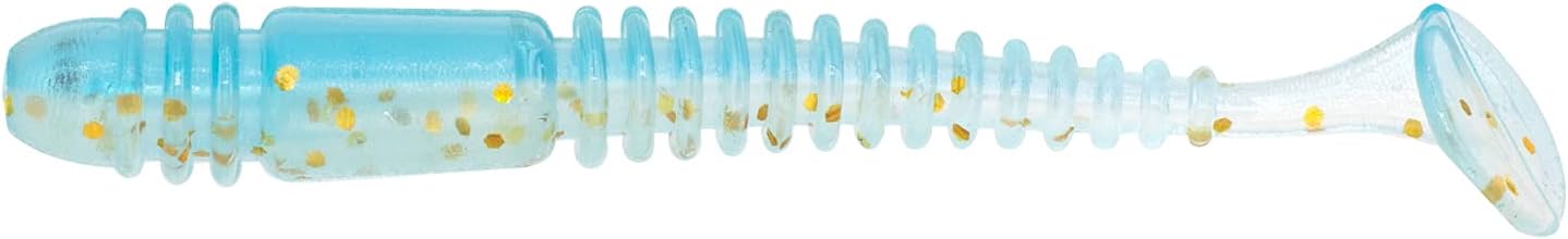 Eurotackle Micro Finesse B Vibe Fishing Lures - 8 Pack of 2 Inch Bass Baits for Freshwater & Saltwater - Perfect for Finesse Fishing, Drop Shot, and Ned Rig Techniques