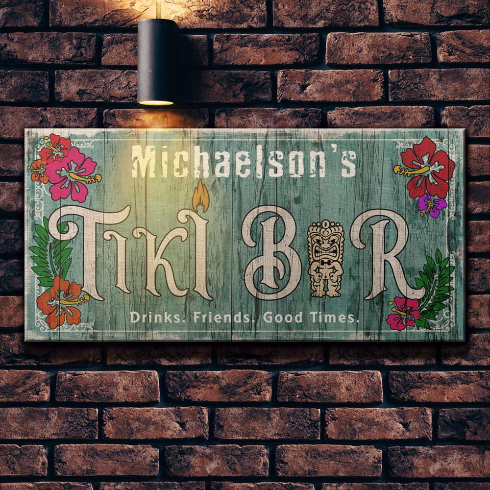 Customizable Large Wooden Plank Sign - 11.75