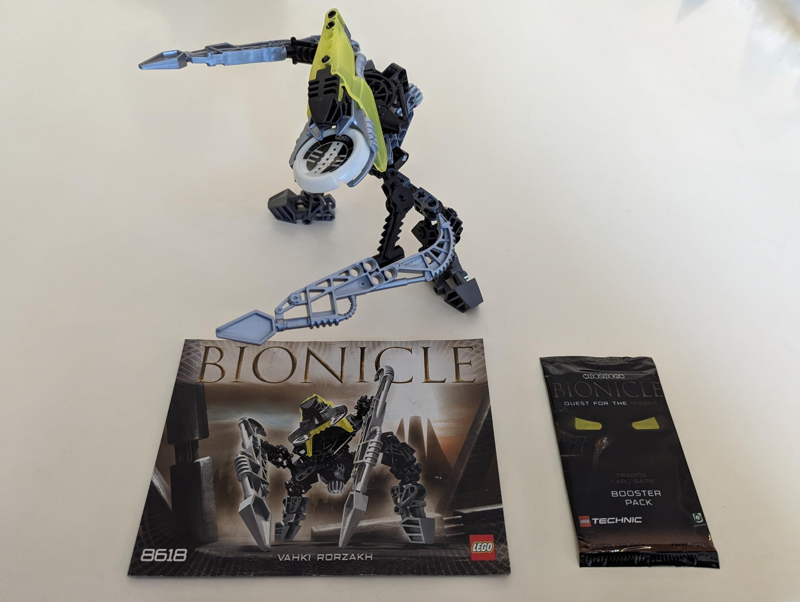LEGO Bionicle 8618: Vahki Rorzakh Building Set - Collectible Action Figure for Kids & Adults | Perfect for Display, Play & LEGO Collections