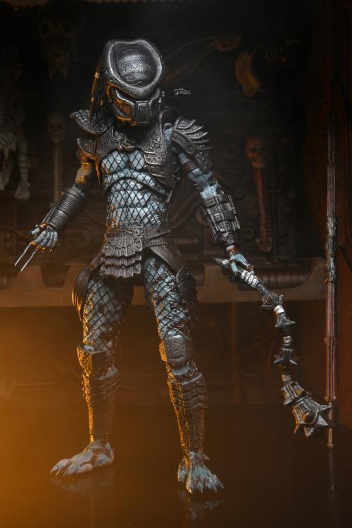 Predator 2 Ultimate Warrior Predator Action Figure - Collectible Movie Character Model for Display & Cosplay