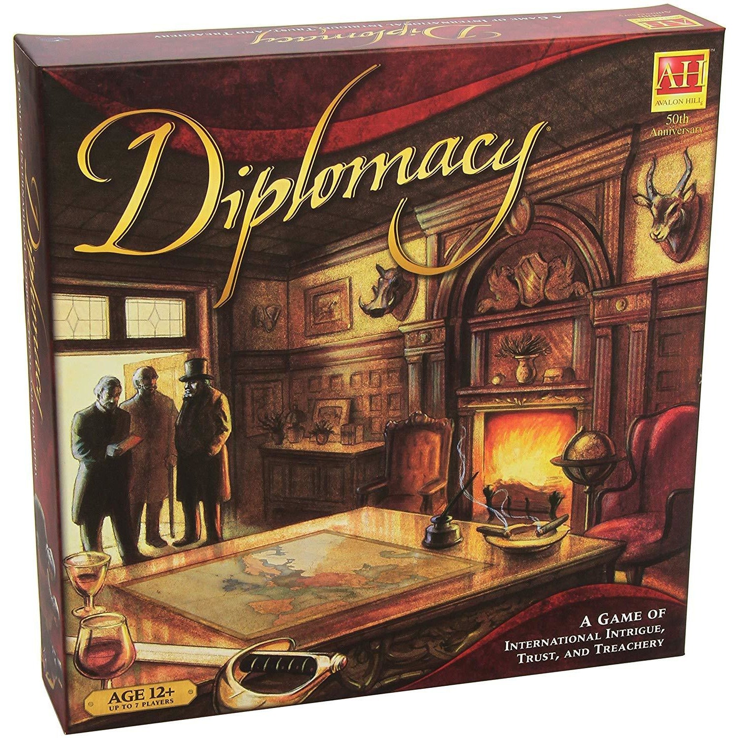 Diplomacy Board Game - Strategy Tabletop Game for Adults & Families - Perfect for Game Nights, Parties & Social Gatherings