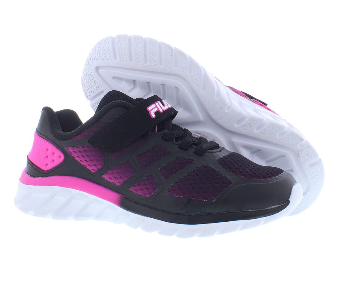 Fila Superstride Strap Sneakers for Girls - Lightweight Running Shoes for Kids (Toddler & Youth Sizes) - Perfect for School, Sports & Everyday Wear