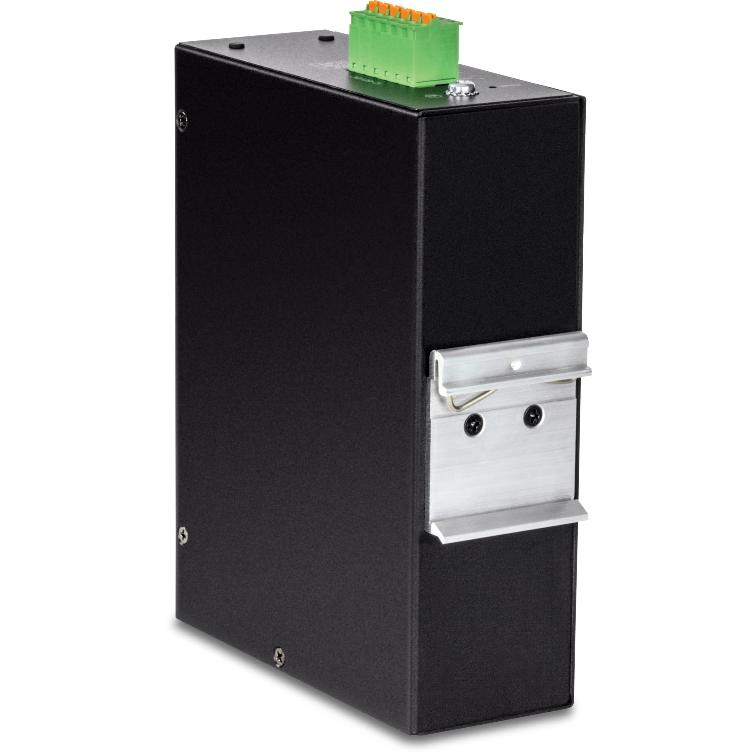 TRENDnet 16-Port Industrial Gigabit L2 Managed DIN Rail Switch - 16x Gigabit Ports, Wide Temperature Layer 2 Switch, 32Gbps Switching Capacity, Lifetime Protection (Black, TI-G160i-M) - Perfect for Industrial Automation, Smart Factories & Harsh Environments