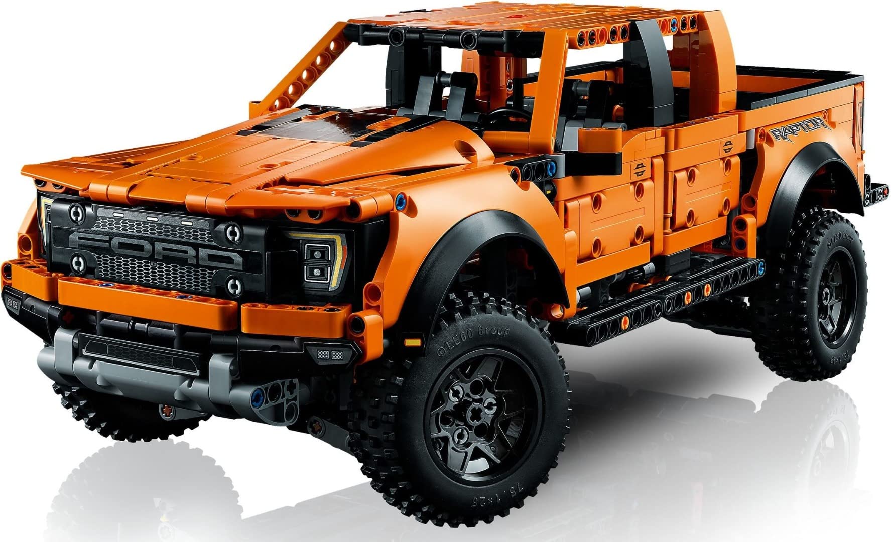 LEGO 42126 Technic Ford F-150 Raptor Model Car Building Kit - 1,370 Pieces, Collectible Toy for Adults, Perfect Gift for Car Enthusiasts - Great for Display, Play and DIY Engineering Projects