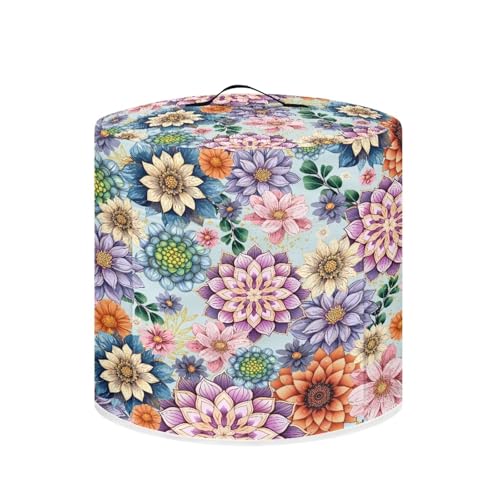 Vibrant Boho Mandala Flower