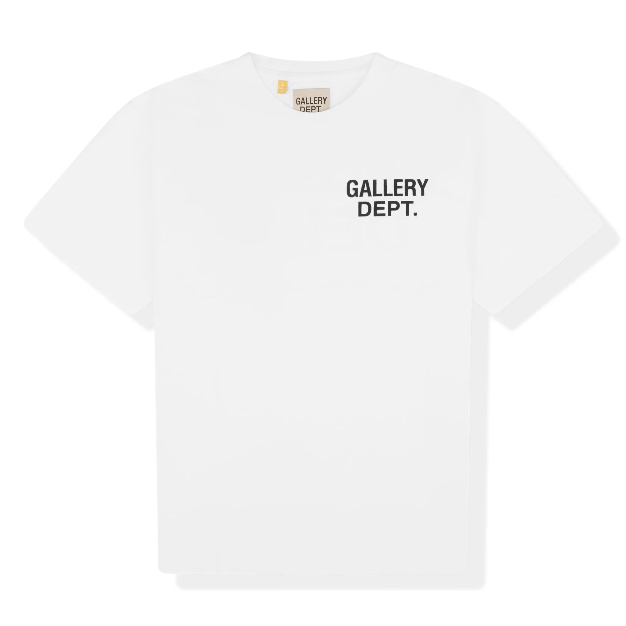 Gallery Dept. Souvenir White T-Shirt for Men & Women | Vintage Graphic Tee | Casual Streetwear | Perfect for Concerts, Outings & Everyday Wear