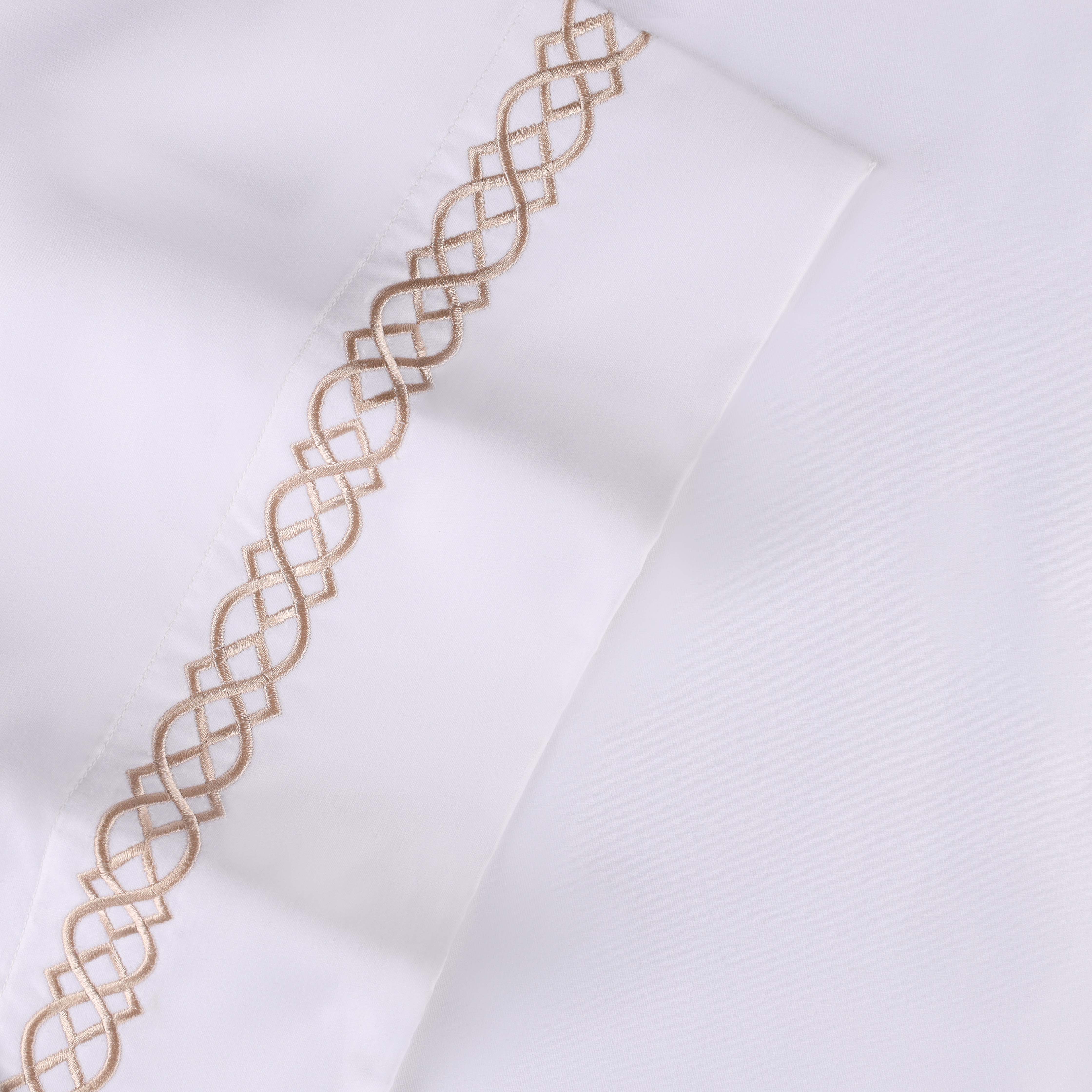 Luxury 1000 Thread Count Egyptian Cotton Bed Sheet Set - Queen Size, Soft & Breathable for Ultimate Comfort - Perfect for Master Bedroom, Guest Room & Hotel Use
