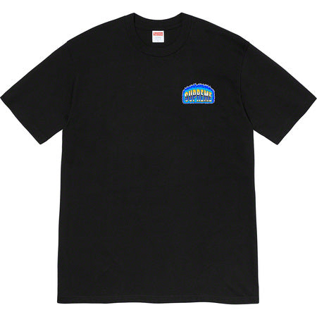 Supreme Chrome Graphic T-Shirt for Men - Black Cotton Short Sleeve Tee - Streetwear Fashion & Casual Wear