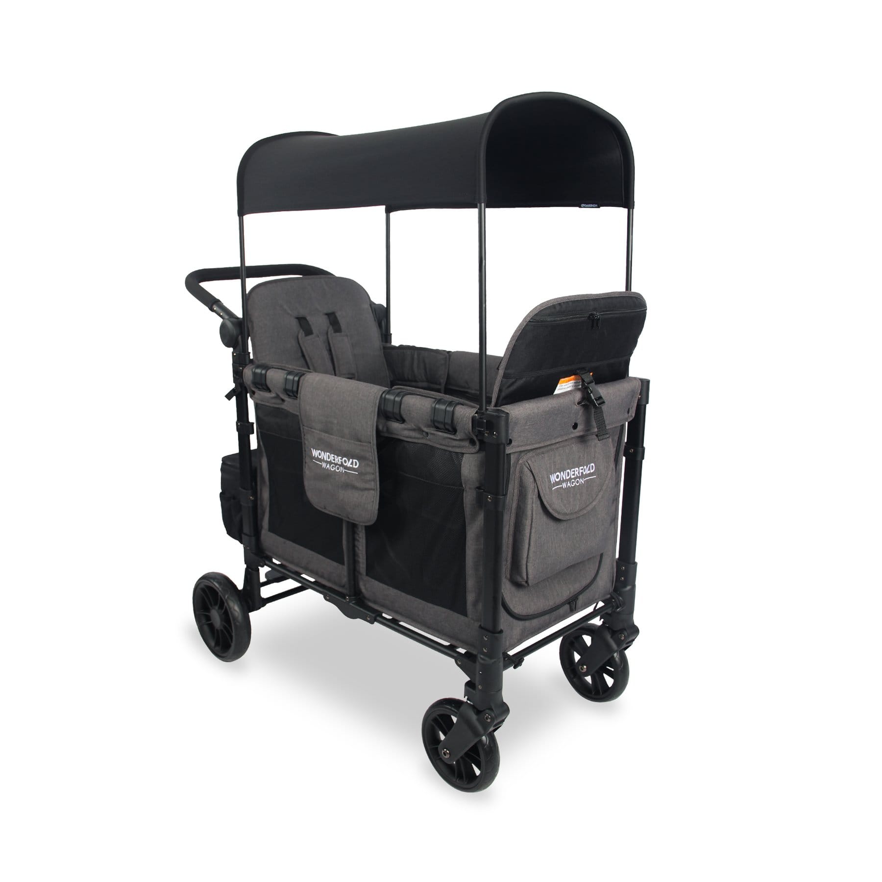 Wonderfold Wagon W2 Elite Double Stroller Wagon - 2 Seater All-Terrain Stroller for Kids | Perfect for Beach, Park, Zoo & Family Outings
