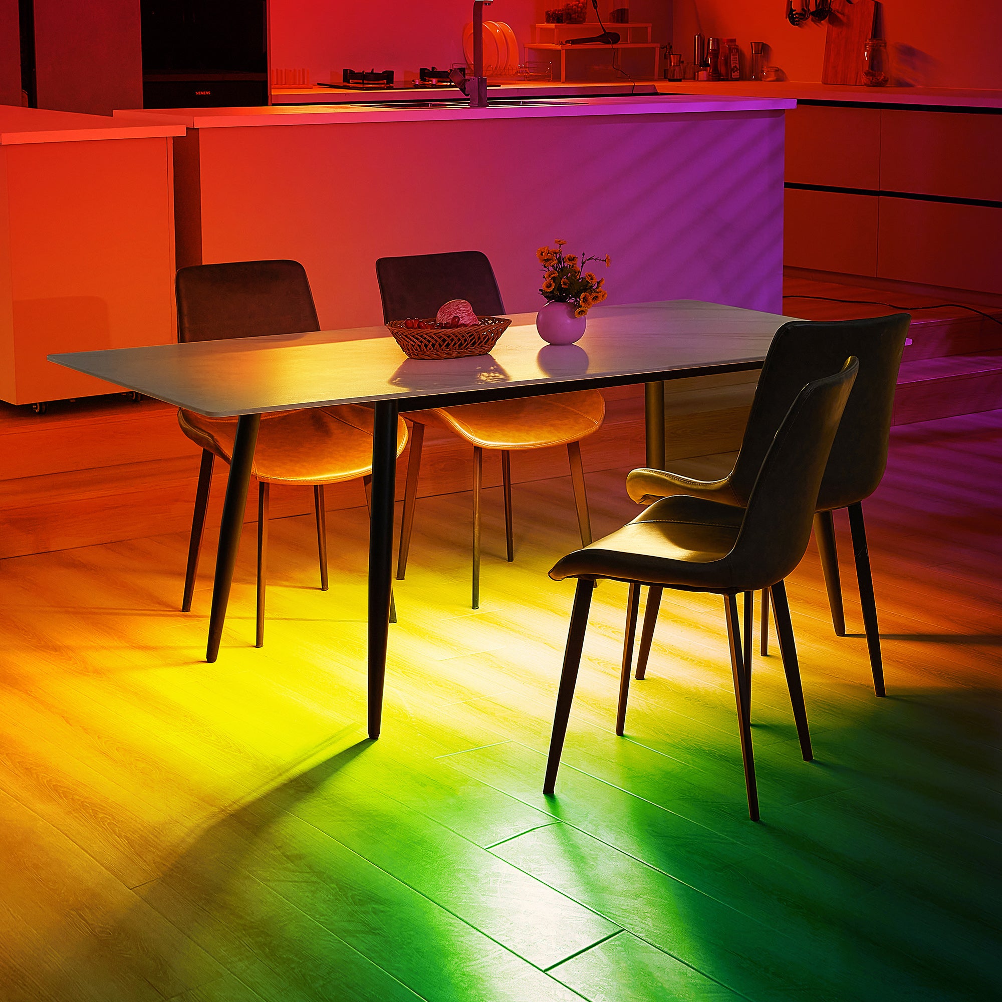 Aurora Multicolor LED Ambient Lighting System for Massage Tables - Adjustable Atmosphere Light with Remote Control | Perfect for Spa, Massage Therapy & Relaxation Rooms