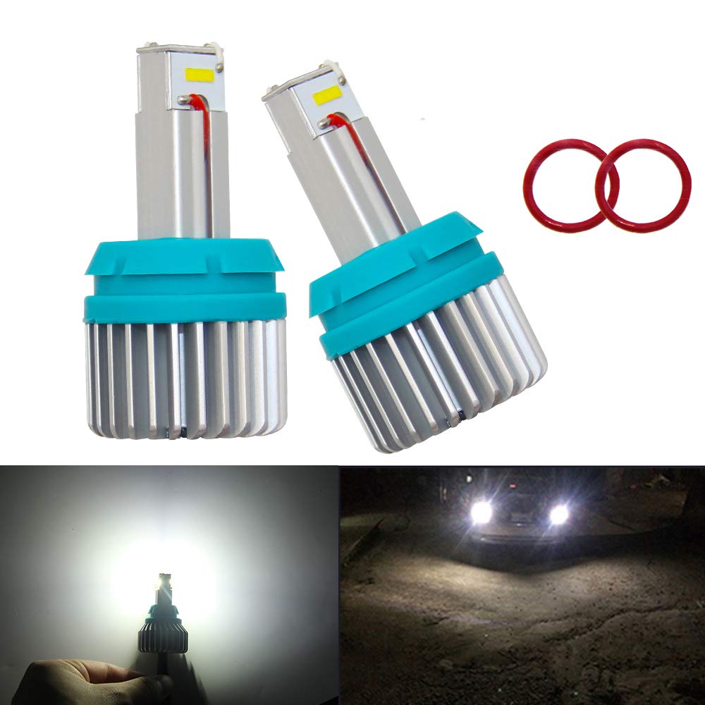 1156 LED Bulbs for Backup Reverse Lights - 2400LM Super Bright CSP 9 SMD, Plug and Play, 6500K Cool White, 2-Pack (Fits 1141/1003/BA15S/7506) - Perfect for Trucks, SUVs, and Car Reverse Lighting