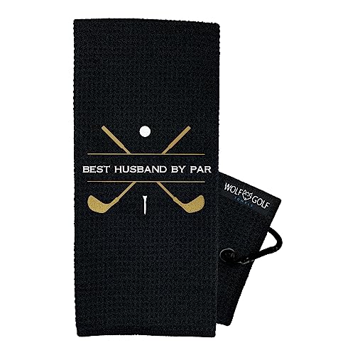 Best Husband By Par - Gold Clubs