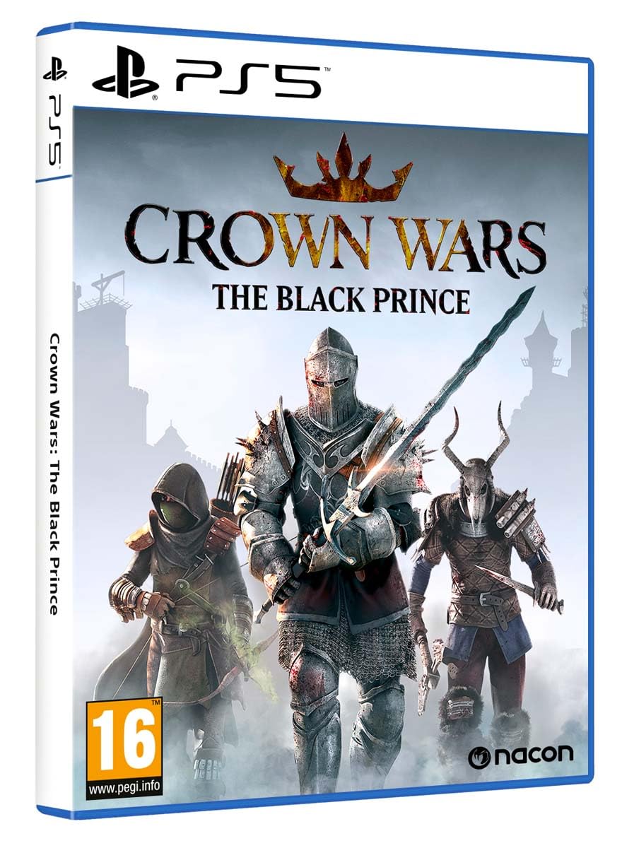 Crown Wars: The Black Prince - PS5 Game | Medieval Strategy RPG | Epic Battles & Intrigue | Perfect for Fans of Historical Warfare & Tactical Combat