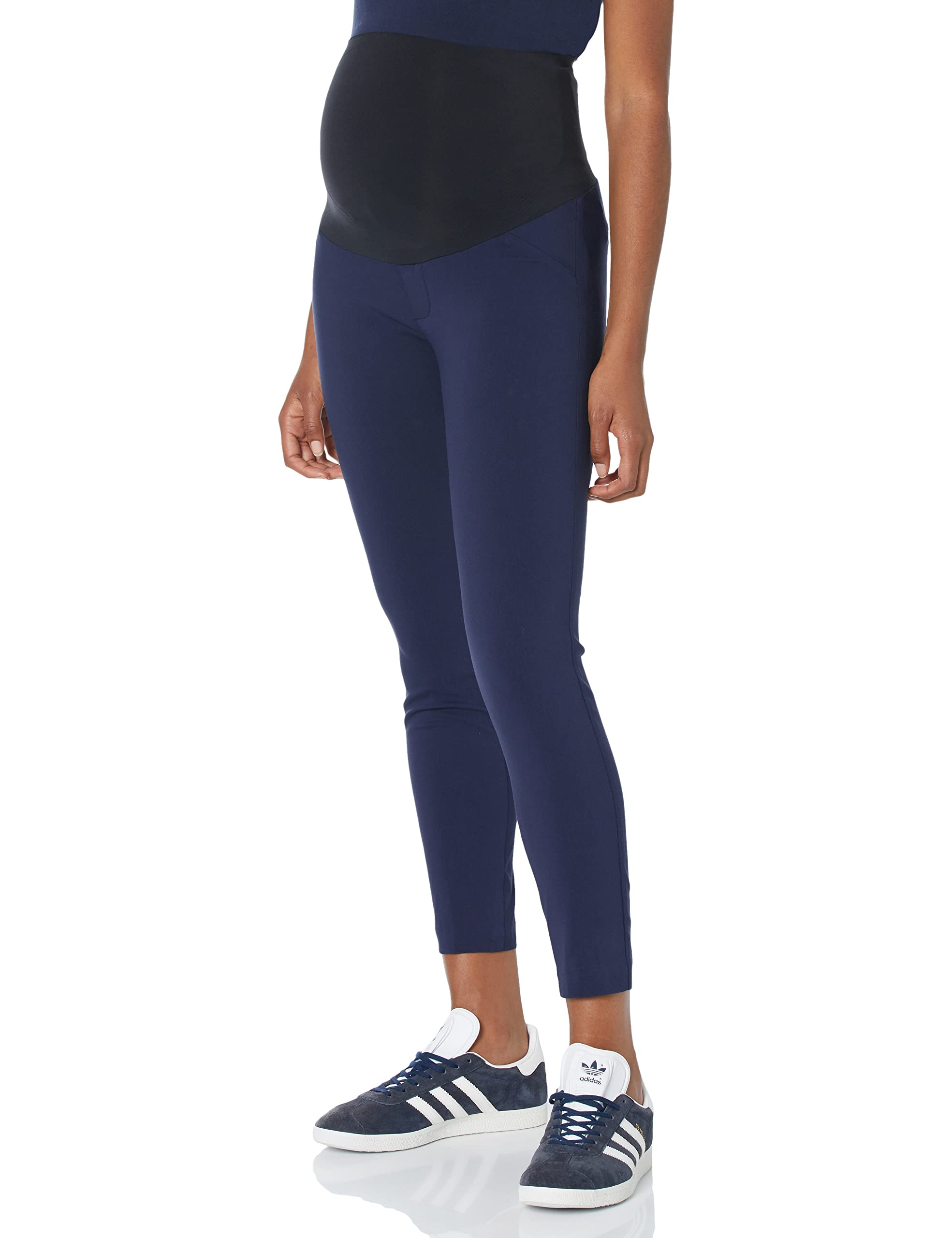 Motherhood Maternity Women's Bumplift Maia Maternity Pants with Silicone Support - Comfortable Pregnancy Work Pants for Office & Everyday Wear