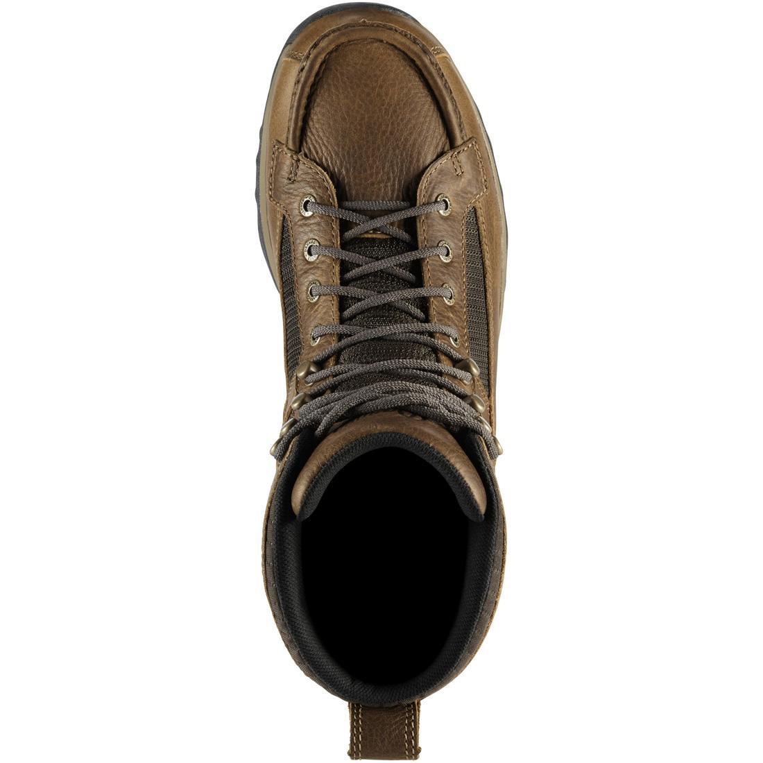 Men's Light Brown Recurve 7 Moc Toe Boots - Comfortable Work & Outdoor Hiking Shoes for Construction, Hunting & Casual Wear