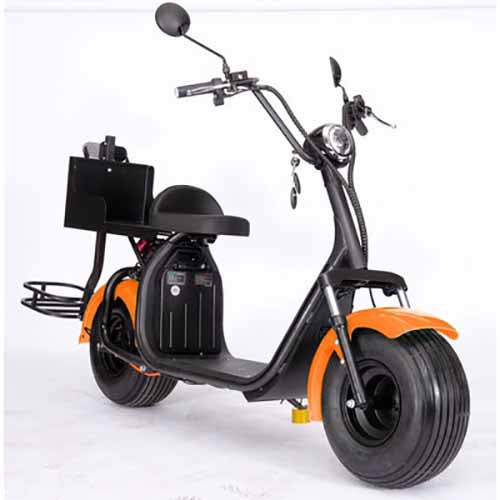 2000W 60V Electric Fat Tire Trike - 3 Wheel Scooter Moped Bike with Golf Rack, Similar to CityCoco Bike CT 3G - Perfect for Commuting, Golf Course Transport & Urban Adventure
