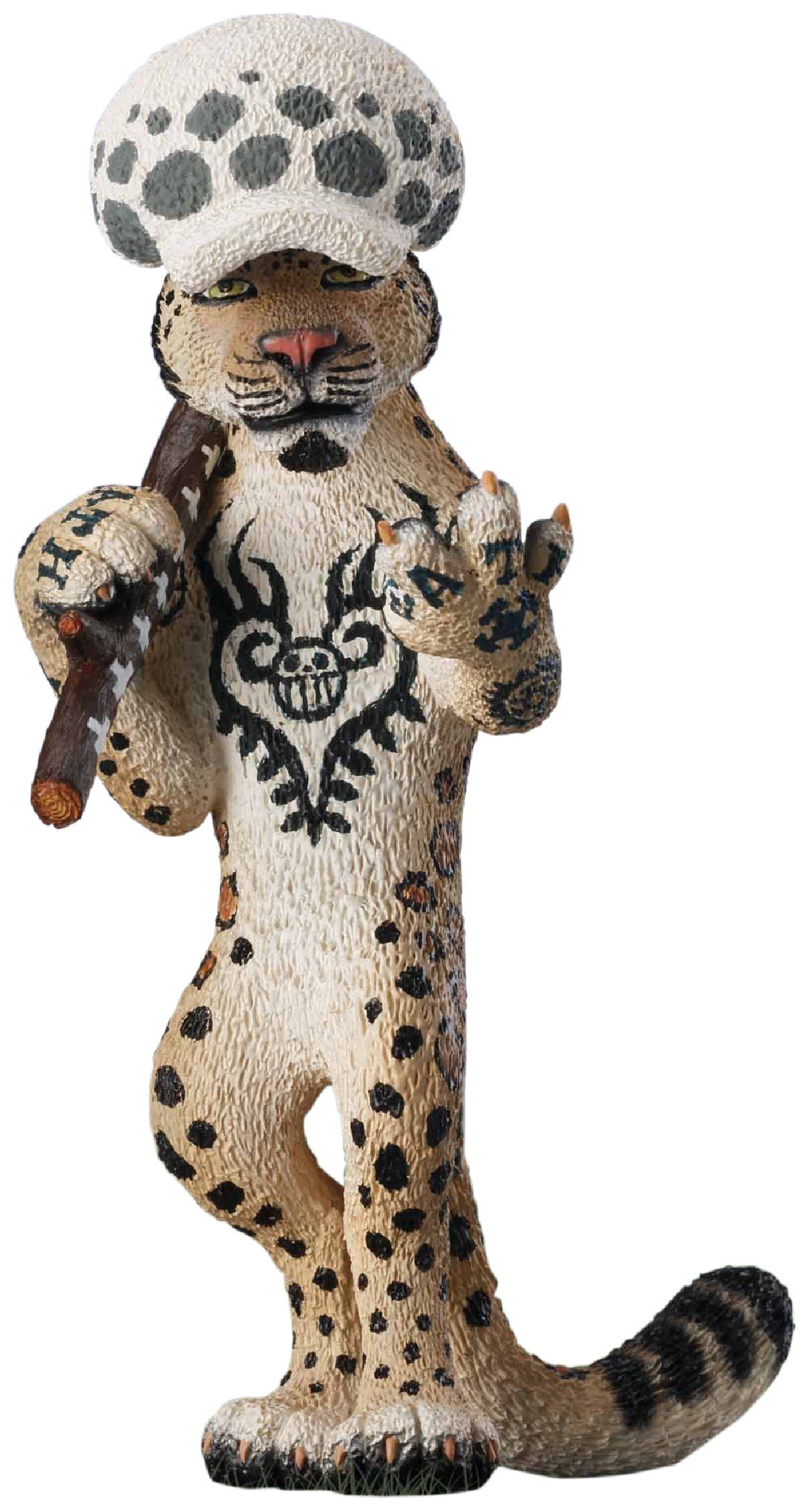 Figuarts Zero Artist Special Trafalgar Law As Snow Leopard - Amazon Exclusive Limited Edition (Asakuma Toshio × Eiichiro Oda) | One Piece Collectible Figure for Anime Fans & Display