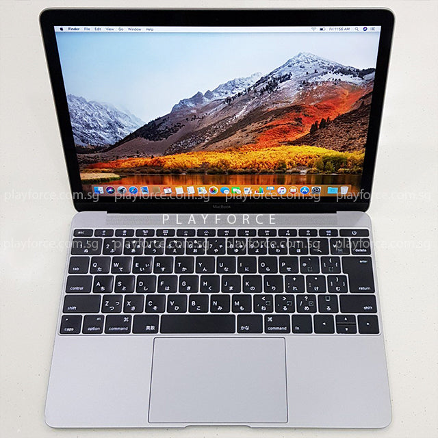 Apple MacBook 2016 12-inch Laptop - 256GB SSD, Space Gray (Japan Version) | Ultra-Thin & Lightweight for Business, Travel & College Students