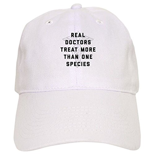 White - Real Doctors Treat More Than One Species Cap