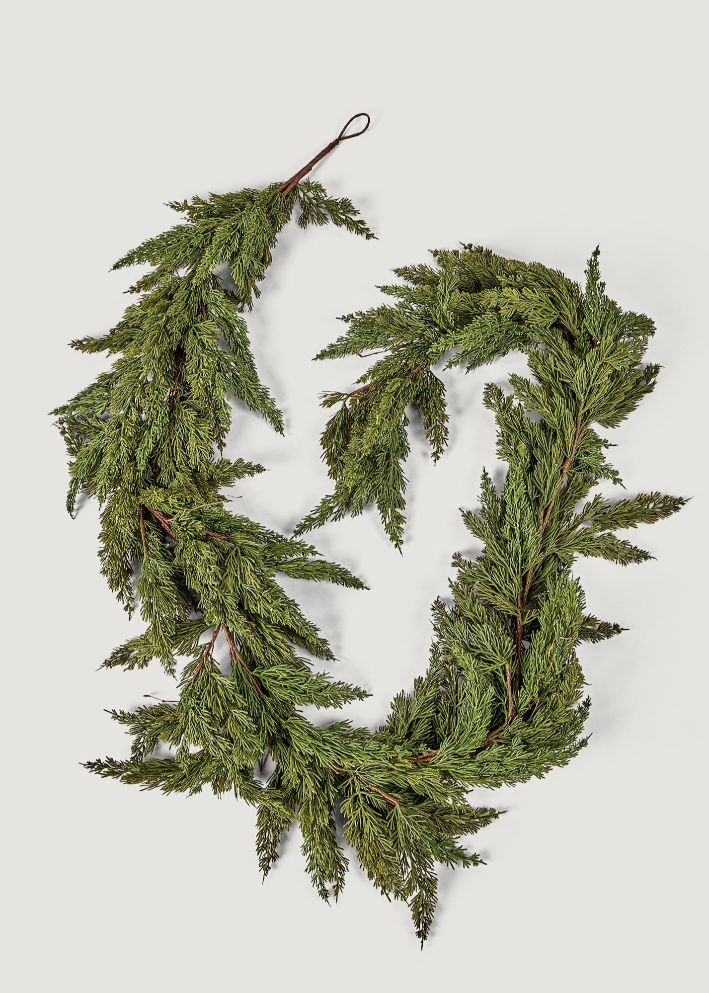 Premium Artificial Cedar Garland - 108 Inch Realistic Faux Greenery for Christmas, Holiday & Home Decor - Perfect for Mantels, Staircases, Wreaths & Festive Displays