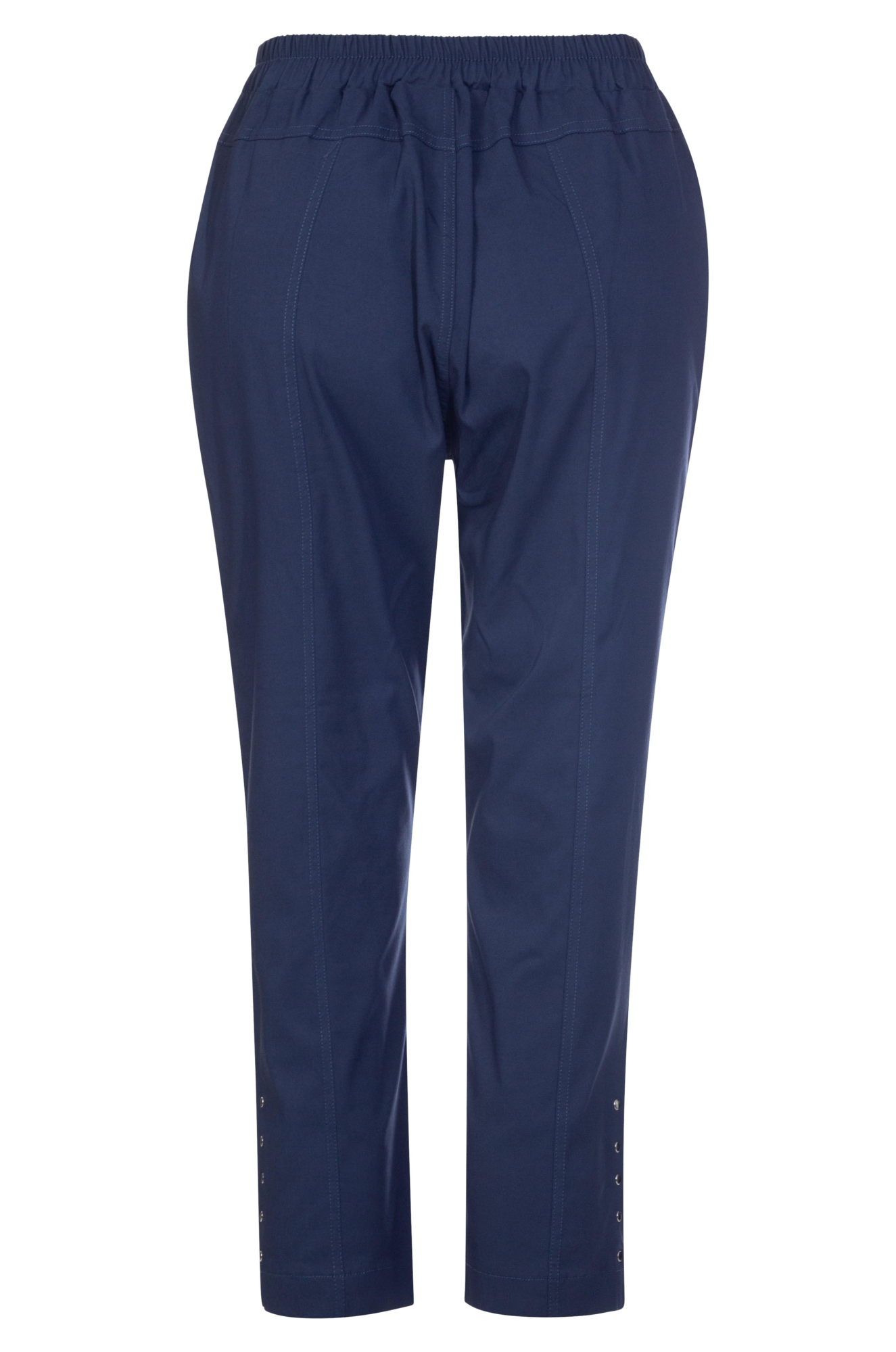 Micro Stretch Mid Calf Pants for Women - Comfortable Indigo Workout & Yoga Pants | 2163A1 | Perfect for Gym, Running & Casual Wear