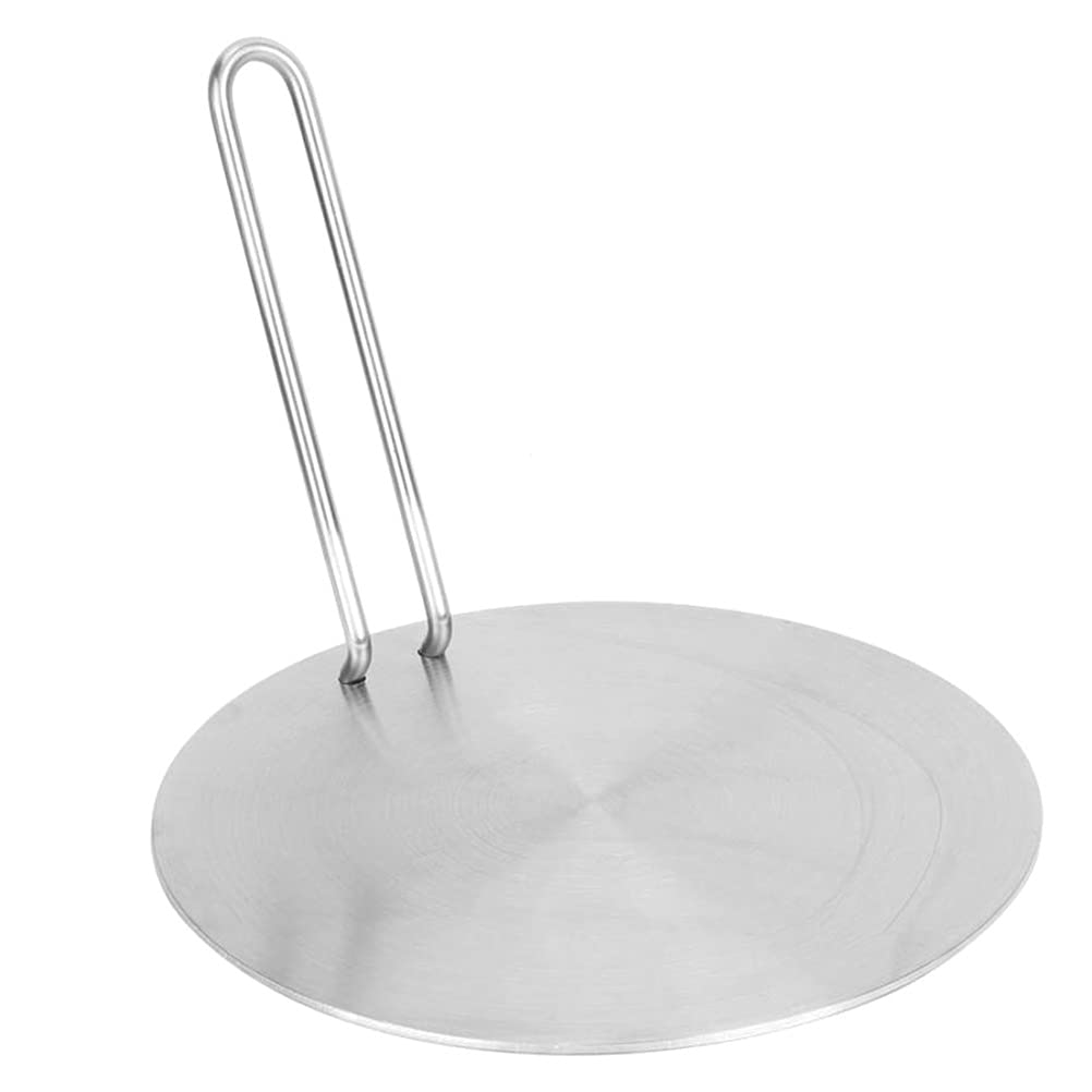 Cabilock Induction Cooker Heat Diffuser Plate - Heat Conduction Disk for Induction Cooktops, Thermal Guide Plate & Heat Converter for Non-Induction Cookware - Perfect for Kitchen, Camping & RV Cooking