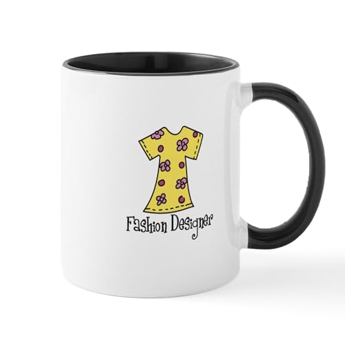 White/Black Inside - Fashion Designer Mugs