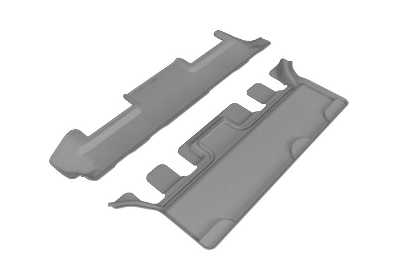 3D MAXpider Custom Fit Floor Mats for 2015-2020 Chevrolet Tahoe & GMC Yukon - Kagu Series 3rd Row Liners (Gray) | All-Weather Protection & Easy Cleaning for SUVs