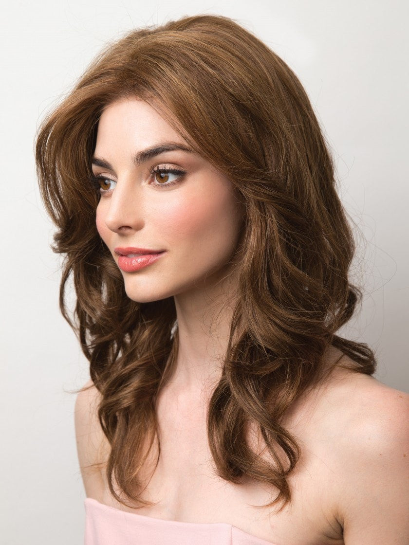 Charlotte (Wavy) Remy Human Hair Lace Front Wig with Mono Top | Natural Looking Heat Resistant Wig for Daily Wear & Cosplay | Perfect for Parties, Weddings & Special Occasions