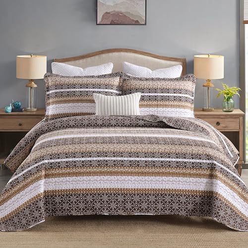 03-2 Brown/White