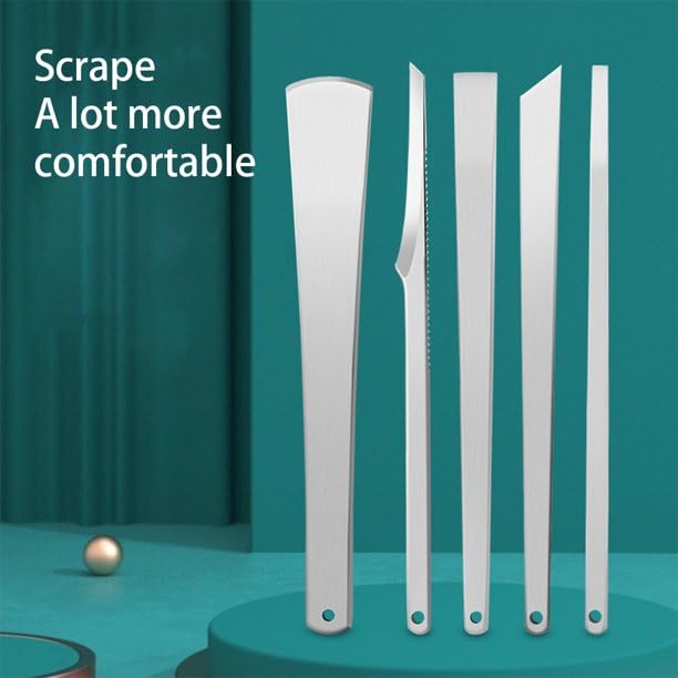 Professional 5-Piece Pedicure Kit with Storage Case – Dead Skin, Corn & Callus Remover Tools, Sharp Blades for Ingrown Toenails – Home & Salon Foot Care (Perfect for DIY Pedicures, Foot Spa Treatments & Nail Care)
