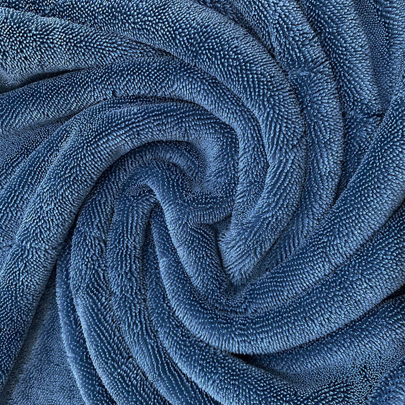Twisted Loop Microfiber Drying Towel - 16x24 Inch Ultra Absorbent 1200 GSM Car Detailing Towel for Auto, Boat & Motorcycle Cleaning - Quick Dry & Scratch-Free
