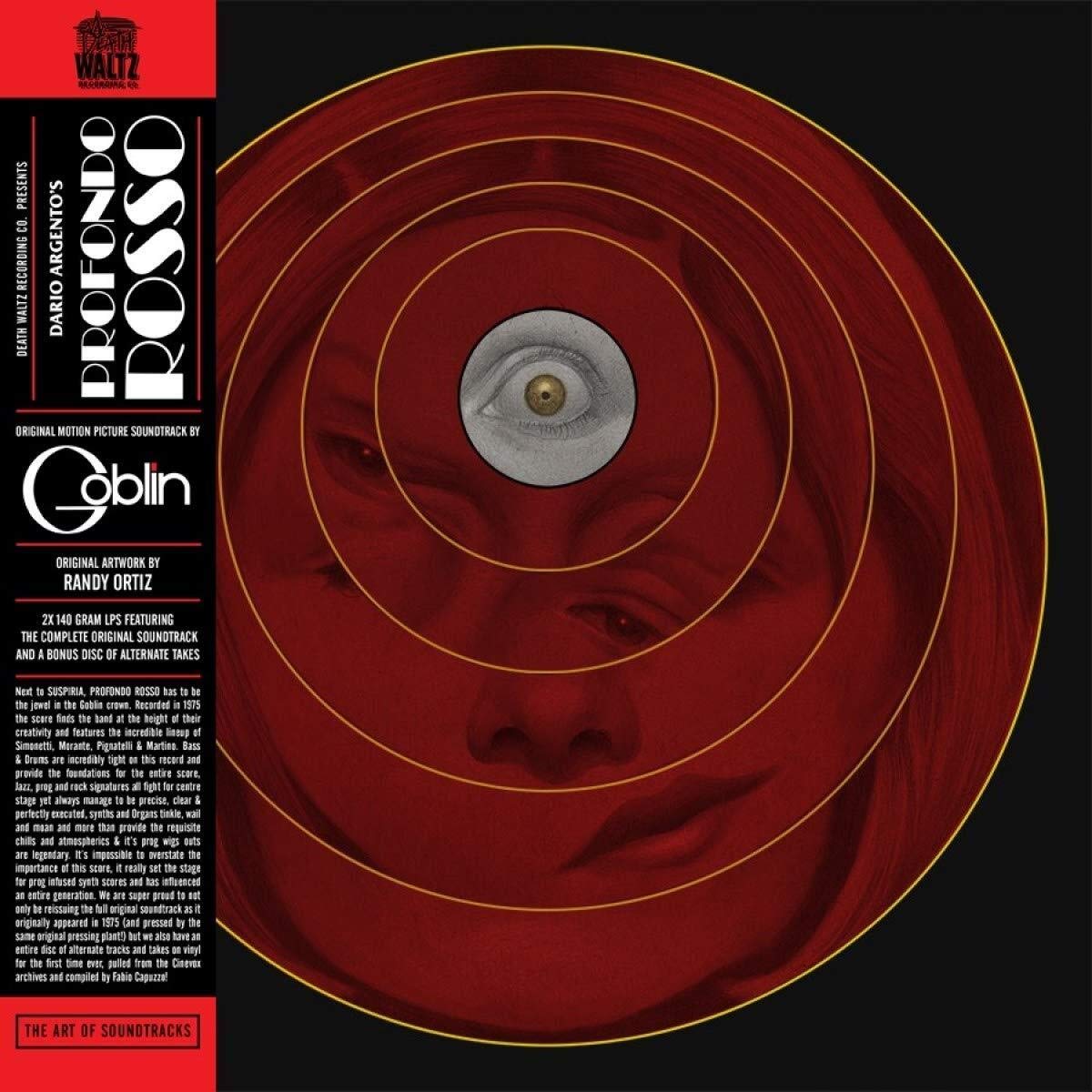 Profondo Rosso Deep Red Original Soundtrack Vinyl LP - Classic Italian Horror Film Score by Goblin - Perfect for Movie Collectors & Horror Fans