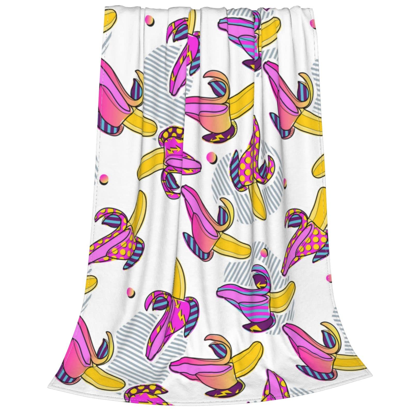 Graffiti Art Fleece Throw Blanket - Ultra Soft Flannel Blanket for Couch, Sofa & Bed - Cozy Youth & Adult Home Decor - Perfect for Living Room, Dorm & Gift Giving