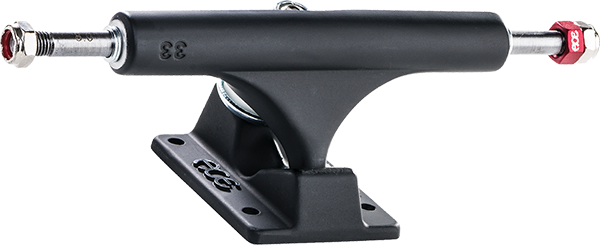 Ace Af1 33/8.0 Matte Black Skateboard Trucks (Set of 2) - High Performance Skateboard Parts for Street & Park Riding - Perfect for Skaters & Longboarders