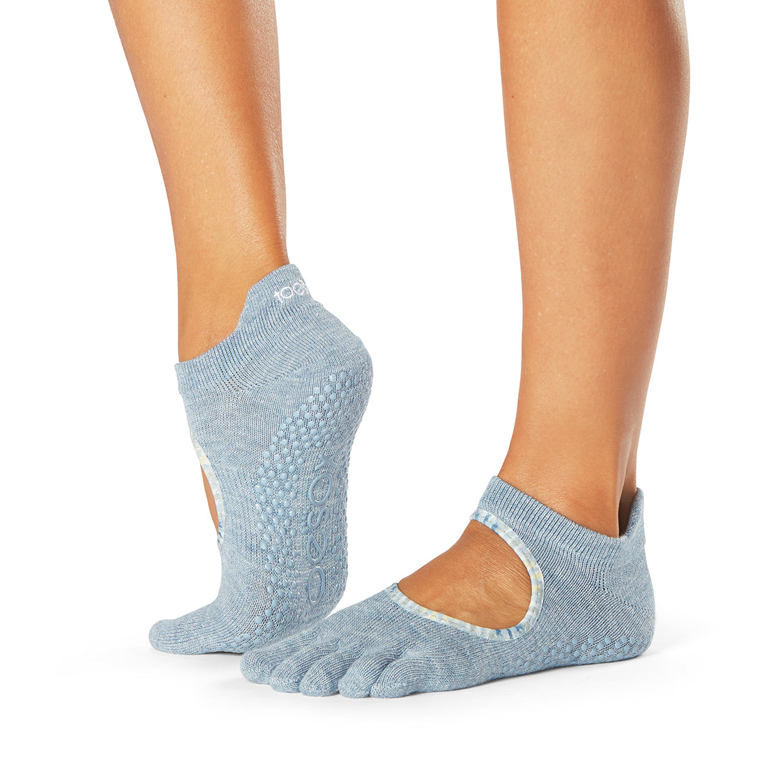 ToeSox Bellarina Grip Socks - Non-Slip Yoga Socks for Ballet, Pilates & Dance - Fall Collection 2023 - Perfect for Studio Workouts & Barre Classes