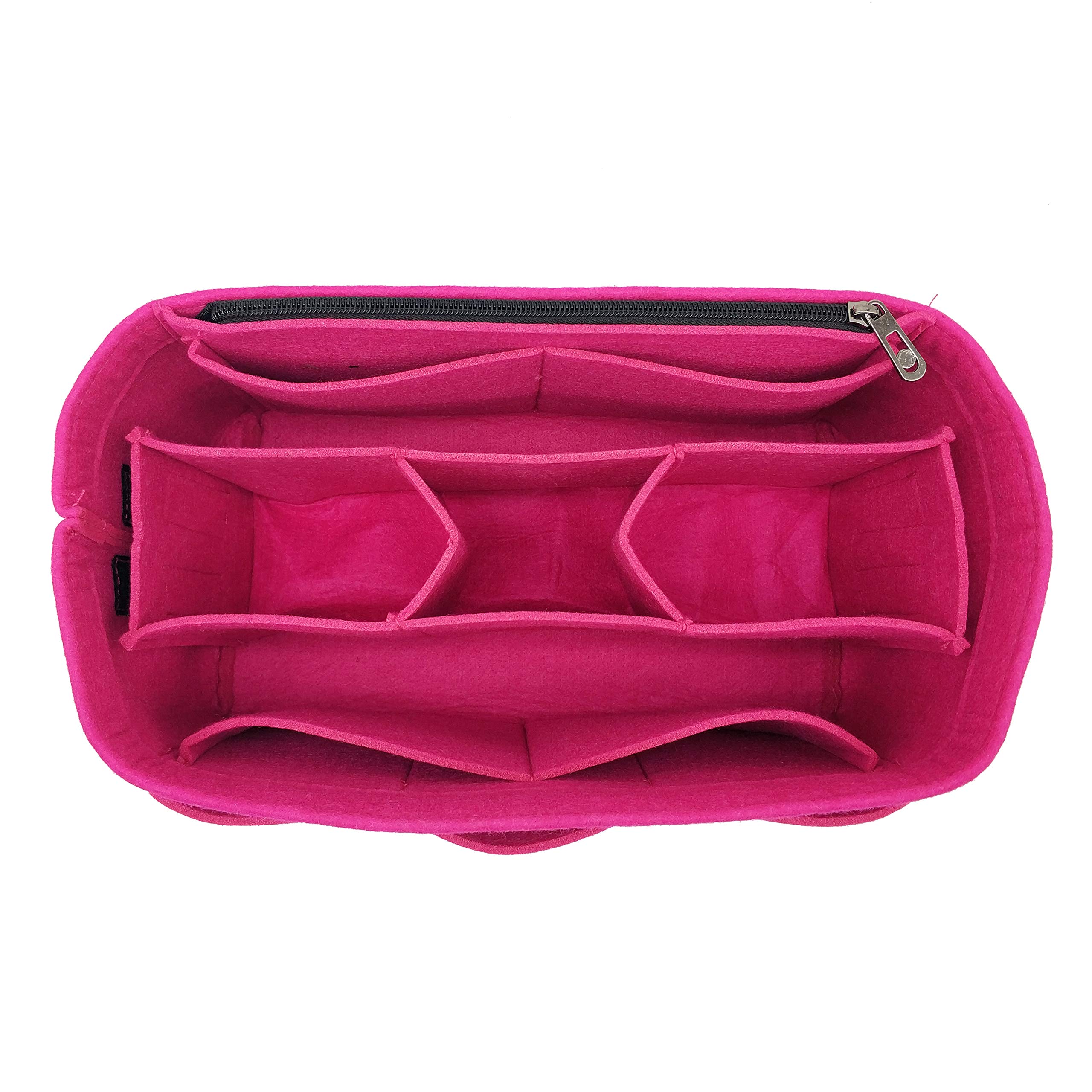 LEXSION Felt Purse Insert Organizer - Perfect Fit for Speedy & Neverfull Bags - Handbag Organizer for Women | Ideal for Travel, Work & Everyday Use