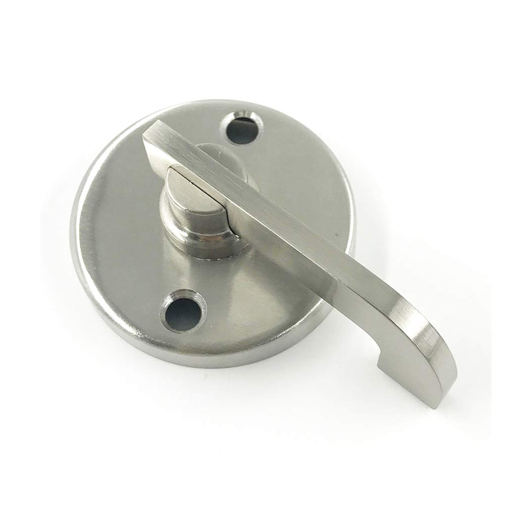 Marie Privacy Deadbolt Indicator Door Lock - Bathroom, WC & Public Restroom Toilet Partition Lock - Durable Metal Latch for Privacy & Security (Ideal for Home, Office & Commercial Restrooms)