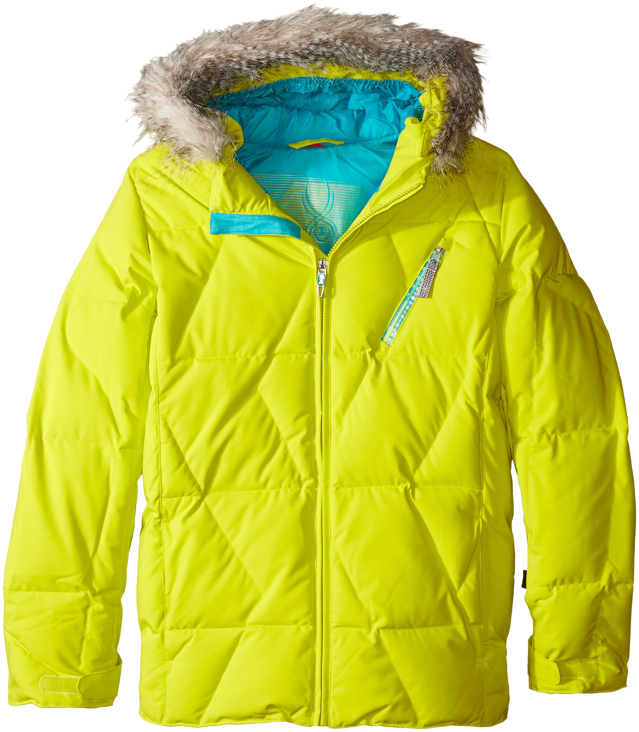 Spyder Girls Hottie Jacket - Women's Stylish Winter Ski Jacket for Snowboarding & Outdoor Activities
