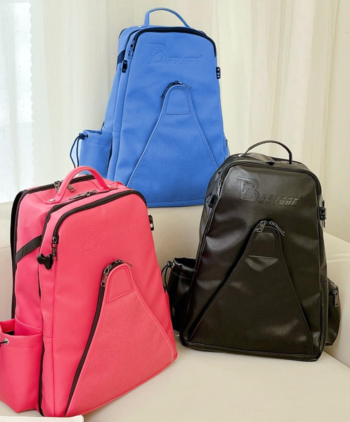 UNISTRENGH Professional Equestrian Backpack with Concealed Mesh Helmet Holder - Waterproof Horse Riding Boots Bag for Women & Men (Pink) - Perfect for Horse Shows, Trail Rides & Stable Storage