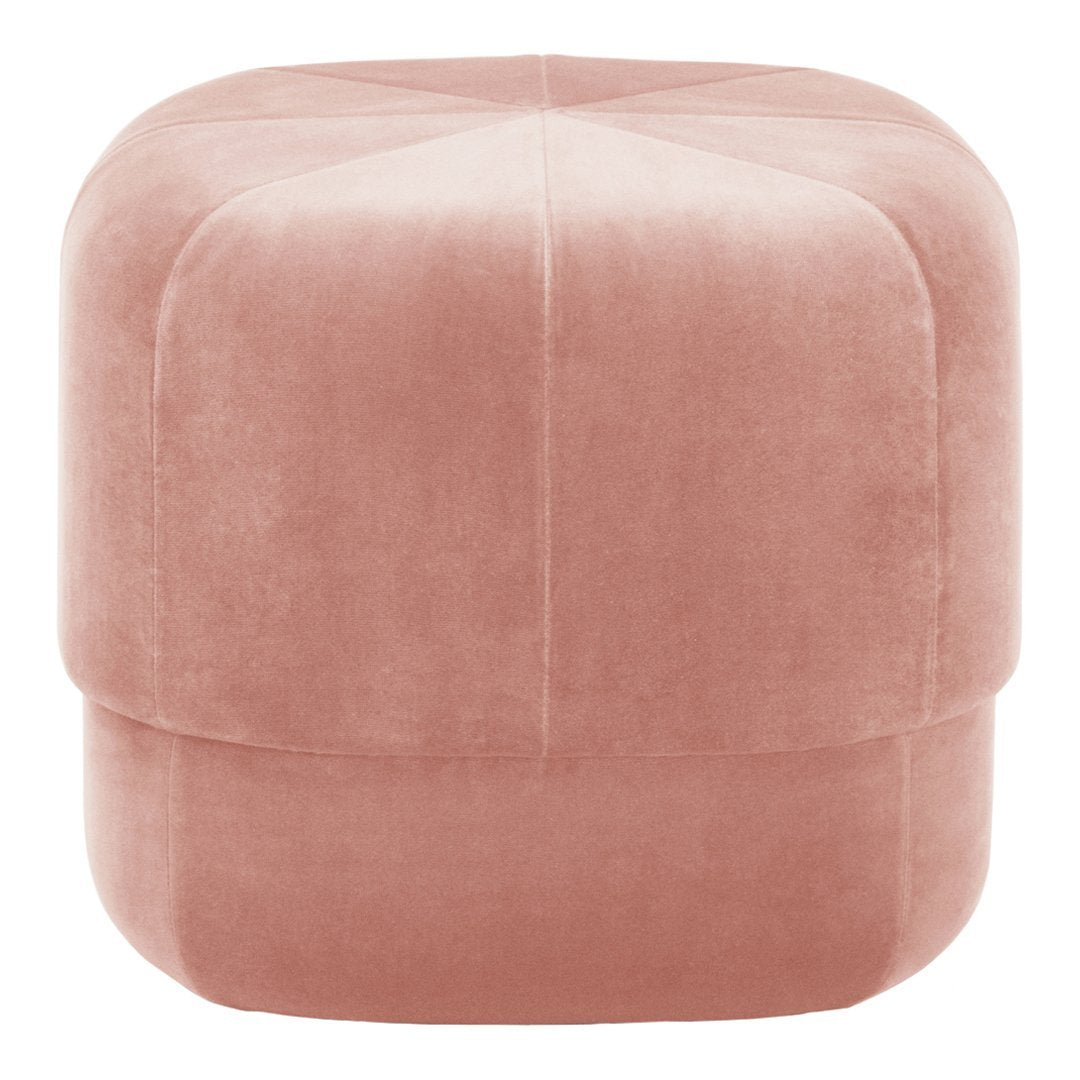 Velour Circus Pouf - Stylish and Comfortable Floor Seating for Kids' Rooms, Playrooms, and Living Rooms