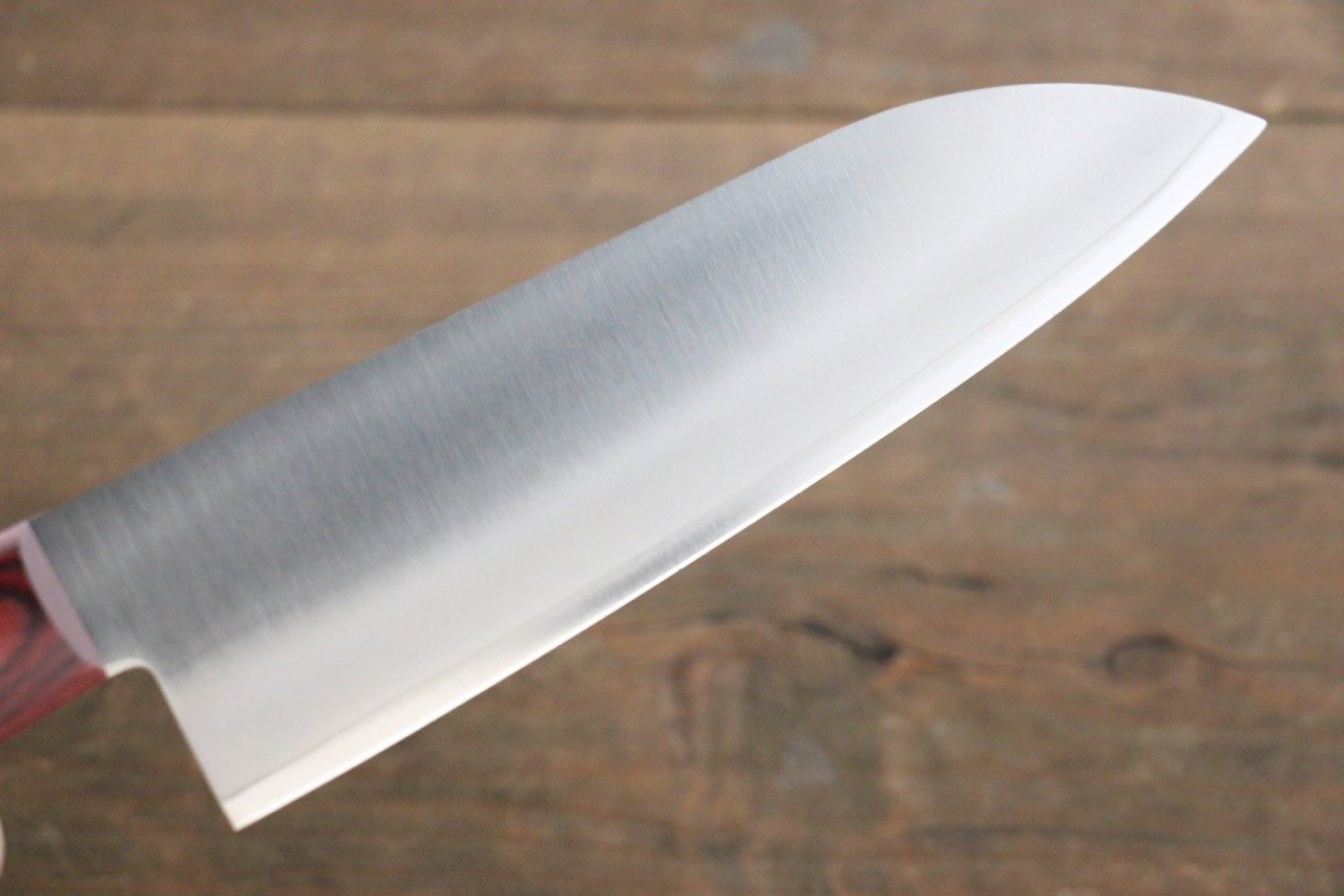 Premium Kanetsune VG2 Santoku Knife 165mm - Japanese Pakkawood Handle - Professional Chef's Knife for Slicing, Dicing & Mincing - Perfect for Home Kitchen & Restaurant Use