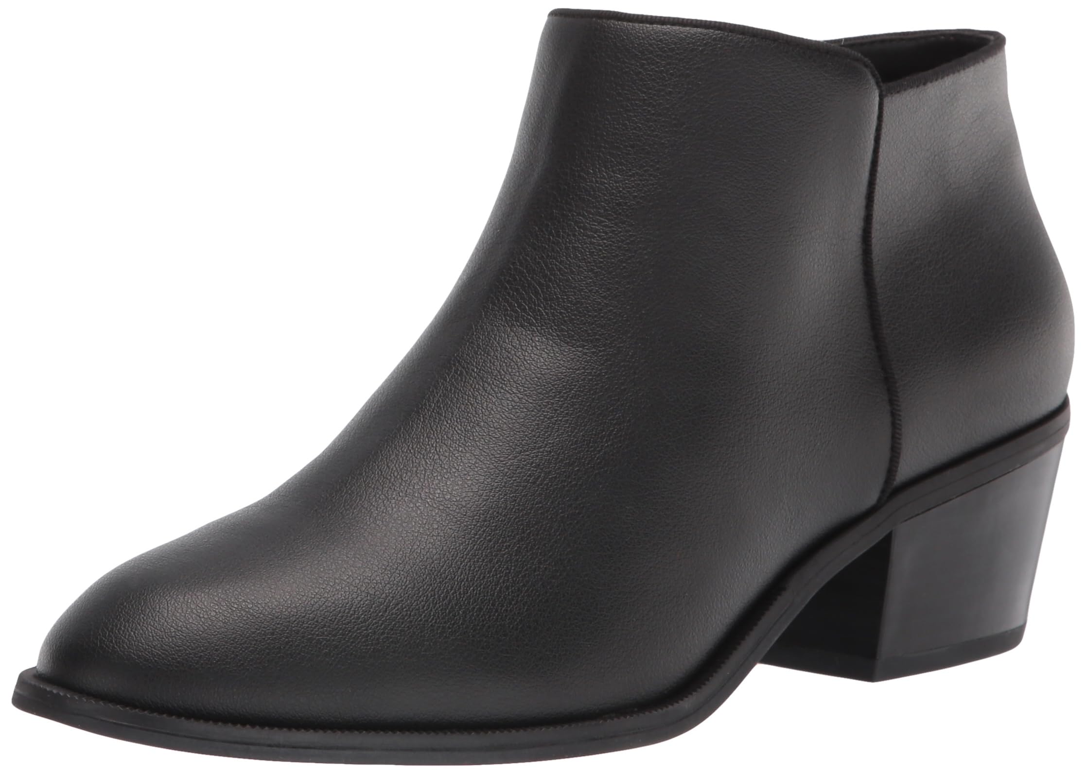 Amazon Essentials Women's Ankle Boots - Comfortable Low Heel Winter Boots for Women | Waterproof & Warm Casual Shoes for Work, Travel & Everyday Wear