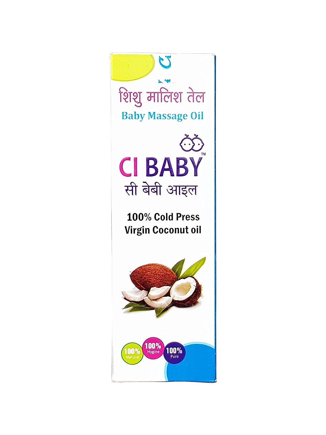 **Organic Baby Massage Oil for Newborns & Infants - 200ml (Pack of 2) - Hypoallergenic & Gentle for Sensitive Skin - Perfect for Relaxation & Bonding Time**